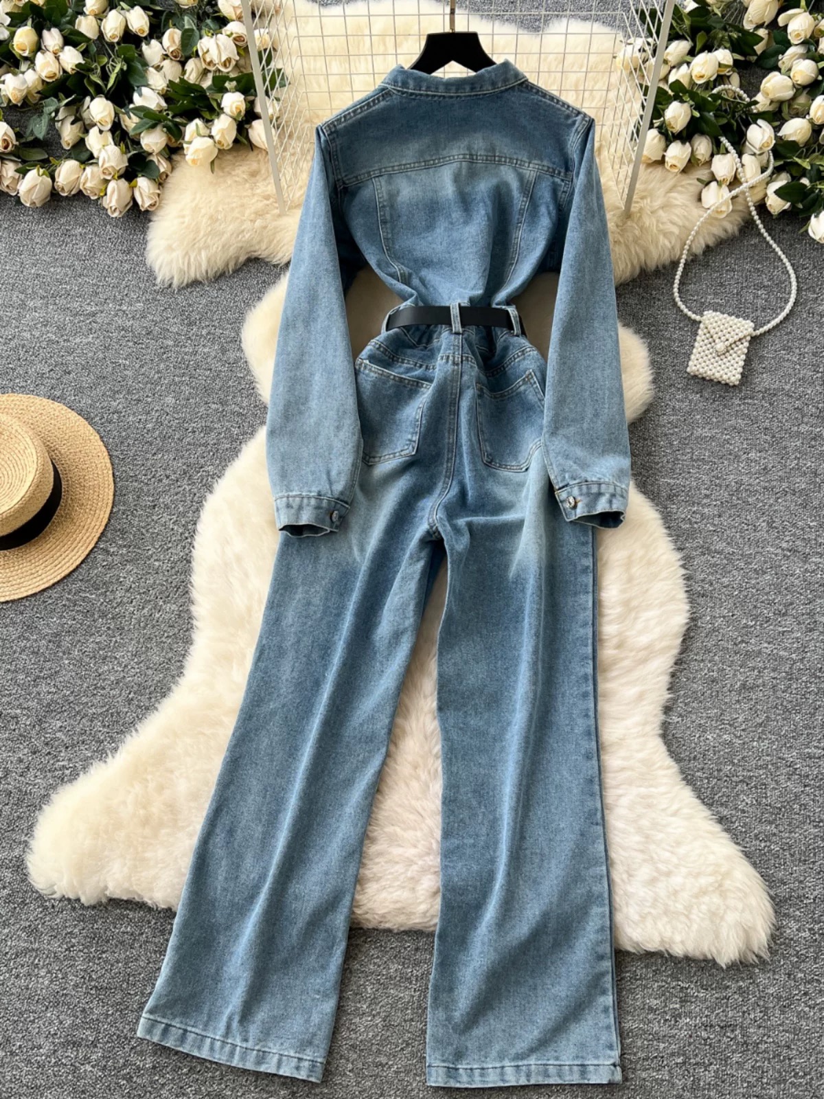 Pick your comfort denim jumpsuit DJS118 images